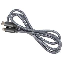 REXANT (18-1826) Кабель Type-C - Lightning PD/1m/nylon/gray