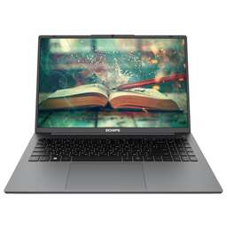 ECHIPS Ноутбук Ace BM160UL 16", IPS, Intel Core i3 N305 1.8ГГц, 8-ядерный, 16ГБ DDR5, 512ГБ SSD, Intel UHD Graphics, Windows 11 Home, серый