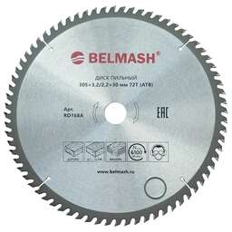BELMASH Диск пильный 305x3,2/2,2x30 72T