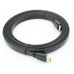 NONAME Кабель аудио-видео FLAT HDMI (m)/HDMI (m) 3м. черный