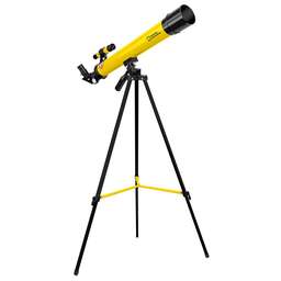 BRESSER Телескоп National Geographic AZ 50/600 (CA). Цвет: черно-желтый