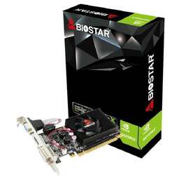 BIOSTAR Видеокарта PCI-E G210-1GB D3 LP NVIDIA GeForce 210 1Gb 64bit DDR3 589/1333 DVIx1 HDMIx1 CRTx1 Ret low profile