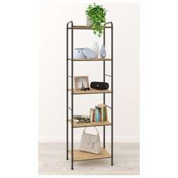 ЗМИ Стеллаж Валенсия 15 W (VALENCIA 15 W Shelf rack) черный СТВ15Д Ч