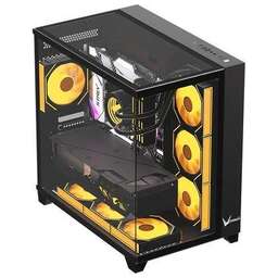 FORMULA Корпус Crystal Z9 черный без БП ATX 7x120mm 2xUSB3.0 audio bott PSU