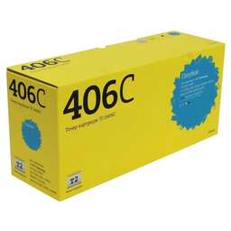 T2 Картридж TC-S406C, CLT-C406S/ST986A, голубой / TC-S406C