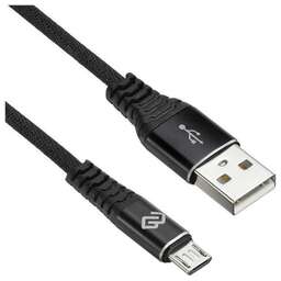 DIGMA Кабель MICROUSB-0.15M-BLK USB (m)-micro USB (m) 0.15м черный