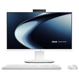 ASUS Моноблок VM640KA-WPC0090 23.8" Full HD Ryzen AI 7 350 (2) 32Gb SSD1Tb Radeon 860M без ОС GbitEth WiFi BT 120W клавиатура мышь Cam белый 1920x1080