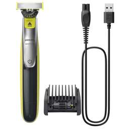 PHILIPS Триммер QP2734/23 черный/салатовый 1Вт