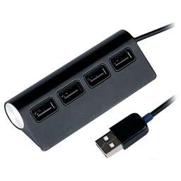 RITMIX Хаб (разветвитель) CR-2400, черный