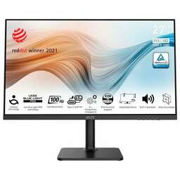 MSI 27" Монитор Modern MD272XP, 1920x1080, IPS, 100Гц, 1хHDMI, 1хDP, 1хType-С, черный [9s6-3pb19h-232]