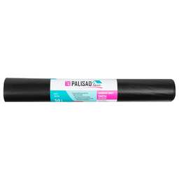 PALISAD HOME Пакеты для мусора 240 л x 10 шт., ПВД особопрочные черные, длинный ролик, Home Palisad 927305