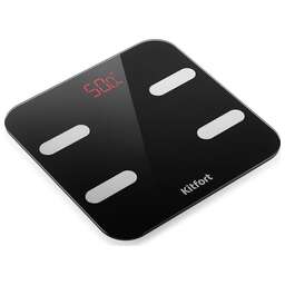 KITFORT Весы напольные электронные KT-806 макс.180кг черный