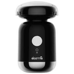 DEERMA Электробритва DEM-TX12W, черный и серебристый