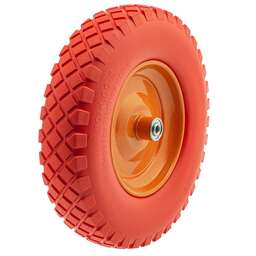 PALISAD Колесо полиуретановое 4.80/4.00-8, длина оси 90 мм, подшипник 12 мм 68978