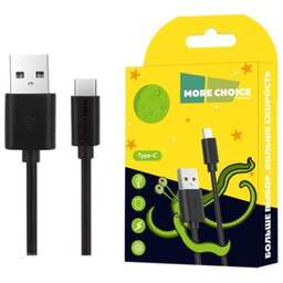 MORE CHOICE (4627151190785) K13a USB (m)-Type-C (m) 1.0м, черный