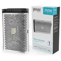 GAUSS Блок питания Basic для лен.светод. белый (BT507)