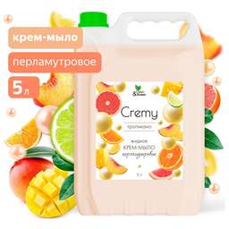 CLEAN&AMP;GREEN Крем-мыло жидкое с перламутром "Cremy" тропикано увлажняющее 5 л. Clean&Green CG8357