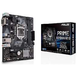 ASUS PRIME H310M-K R2.0 RTL {LGA1151, H310, PCI-E Dsub+DVI GbLAN SATA MicroATX 2DDR4}