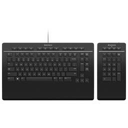 3DCONNEXION Клавиатура 3DX-700092 Keyboard Pro with Numpad, US-International (QWERTY) {5} (341214)