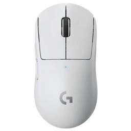 LOGITECH Мышь G Pro X Superlight белый оптическая 25600dpi беспров. USB 4but (910-005946)