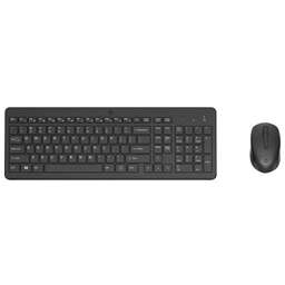 HP Клавиатура + мышь 150 wired клав:черный мышь:черный USB (240J7AA)