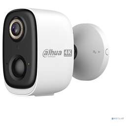 DAHUA DH-BF8H (DH-IPC-BF8HP-0210B) Уличная цилиндрическая IP-видеокамера 8Мп;1/2.82” CMOS;2.1мм обнаружение людей,обнаружение транспортных средств; ИК 15м, LED 10м; встроенные микрофон+динамик; Wi-Fi