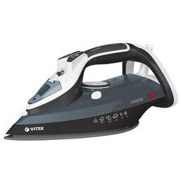 VITEK Утюг VT-8304 2400Вт черный/белый/синий