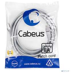 Cabeus PC-SSTP-RJ45-CAT.6A-5M-LSZH