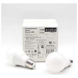 ECOLA TK7V12ELC LIGHT CLASSIC LED 12W/A60/E27/4000K