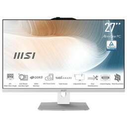 MSI 27" Моноблок Modern AM272P 1M-678XRU Full HD, Intel Core 7 150U, 16ГБ DDR5, 512ГБ SSD, без операционной системы белый [9s6-af8232-1025]