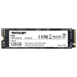 PATRIOT P300 P300P128GM28 128ГБ, M.2 2280, PCI-E x4, NVMe