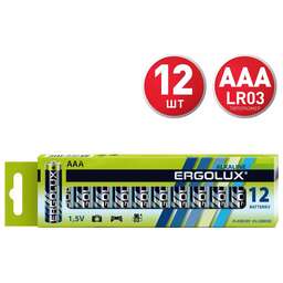 ERGOLUX (15198) Alkaline BP12 LR03