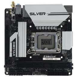 BIOSTAR Материнская плата B760T-Silver, LGA 1700, Intel B760, mini-ITX, Ret