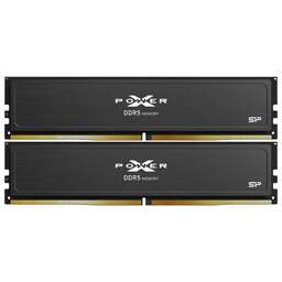 SILICON POWER Память DDR5 2x16GB 6000MHz SP032GXLWU60AFDJ Xpower Pulse RTL Gaming PC5-48000 CL30 DIMM ECC 288-pin 1.35В kit single rank с радиатором Ret
