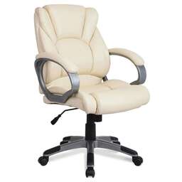 BRABIX Кресло Eldorado EX-504, на колесиках, экокожа, бежевый [531167]