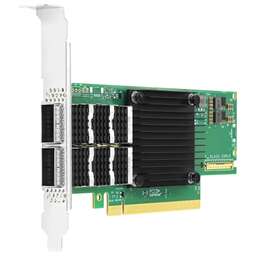 LR-LINK Сетевой адаптер LRES1160PF-2QSFP56 PCIe4.0 x16 Dual Port 200G NIC Card