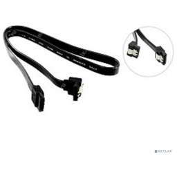5BITES SATA3-7PL50A(BK) Serial ATA V3.0, 6Гбит/с, защелка, 0.50м