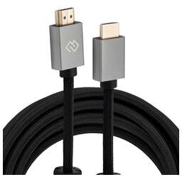 DIGMA Кабель аудио-видео HDMI (m)/HDMI (m) 5м. феррит.кольца позолоч.конт. черный (D-HDMI-2FF-V2.0-5M)