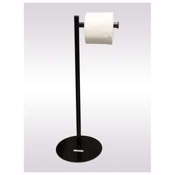 UNISTOR Держатель для туалетной бумаги напольный Тамань, Размер 20х55,5 см., цвет черный