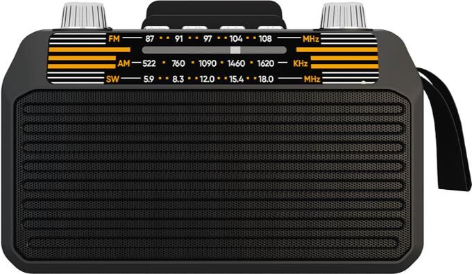 Радиоприемник SOUNDMAX SM-RD2114UB(черный)