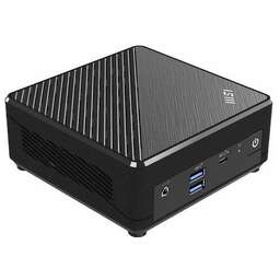 MSI Неттоп Cubi N ADL-019RU, Intel N100, DDR4 4ГБ, 128ГБ(SSD), Intel UHD Graphics, Windows 11 Professional, черный [9s6-b0a911-220]