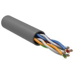 ITK Кабель информационный Generica BC1-C504-111-305-G кат.5 UTP 4 пары 24AWG PVC внутренний 305м серый