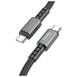 HOCO Кабель X85 Type-C to Type-C USB Type-C (m)-USB Type-C (m) 1м черный