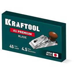 KRAFTOOL А1 Premium 45 мм, лезвие для рубанка арт.18530 (18530-S)