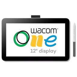 WACOM Графический планшет-монитор One 12 LED USB Type-C белый