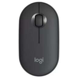 LOGITECH Мышка беспроводная PEBBLE M350 BLACK 910-005576