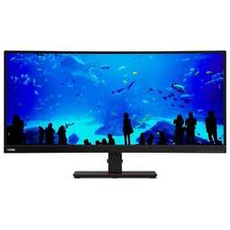 LENOVO Монитор 34" ThinkVision P34w-20 черный IPS LED 6ms 21:9 HDMI M/M HAS Piv 300cd 178гр/178гр 3440x1440 60Hz DP WQ HD 2K (1440p) USB 10.8кг