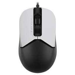 A4TECH Мышь Fstyler FM12S Panda белый/черный оптическая 1200dpi silent USB 3but