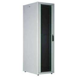 LANDE Шкаф коммутационный DYNAmic Basic LN-DB22U6080-LG-BAAA напольный, стеклянная передняя дверь, 22U, 600x1125x800 мм