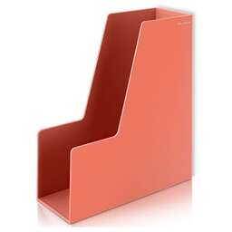 DELI Лоток вертикальный ENS022PINK Nusign для бумаг A4 розовый пластик